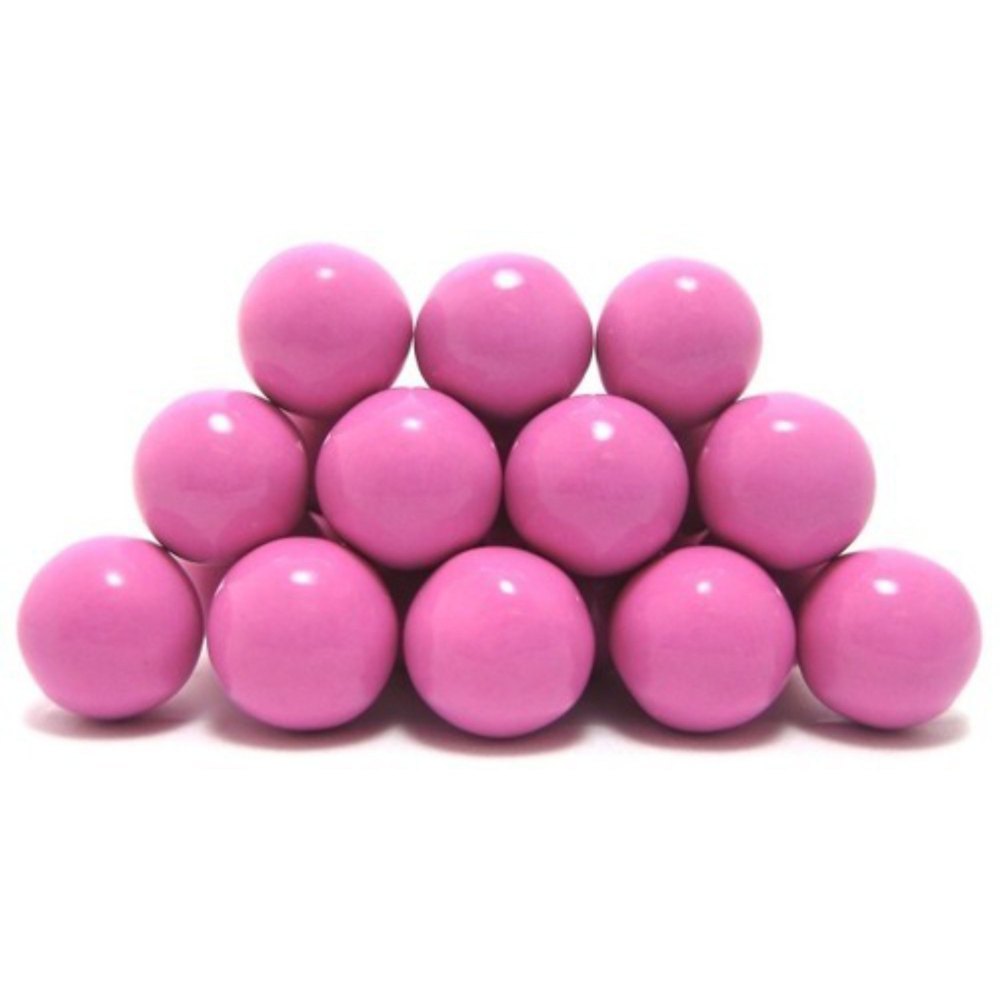Pink Round Strawberry Chocolate Dragees