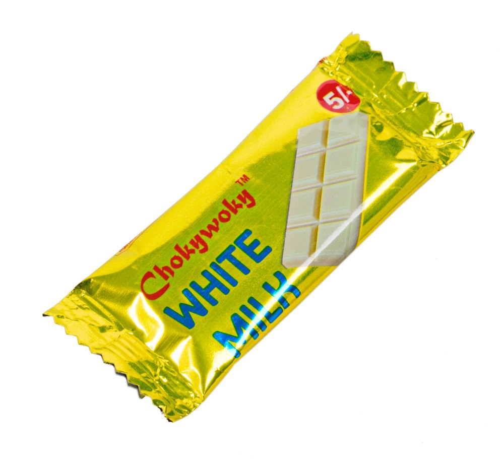 Rectangular Chokywoky White Milk Chocolate