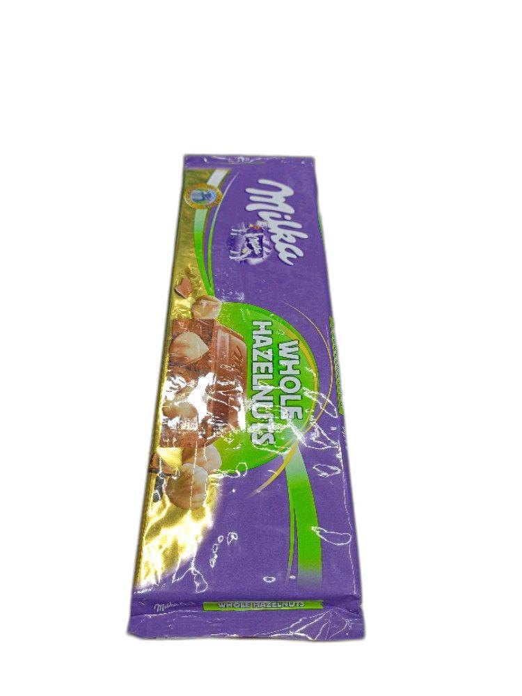 Rectangular Milka Whole Hazelnuts Chocolate, Packaging Size: 270g