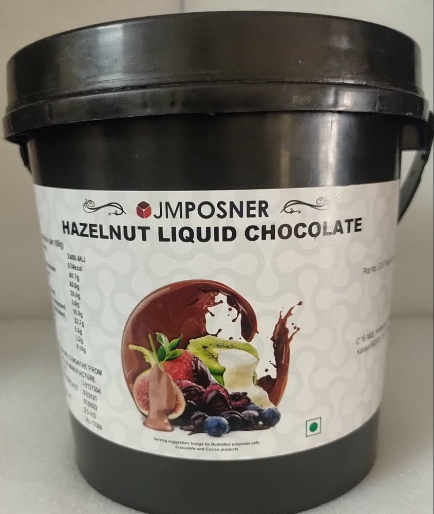 Hazelnut Liquid Chocolate- 2.5Kg