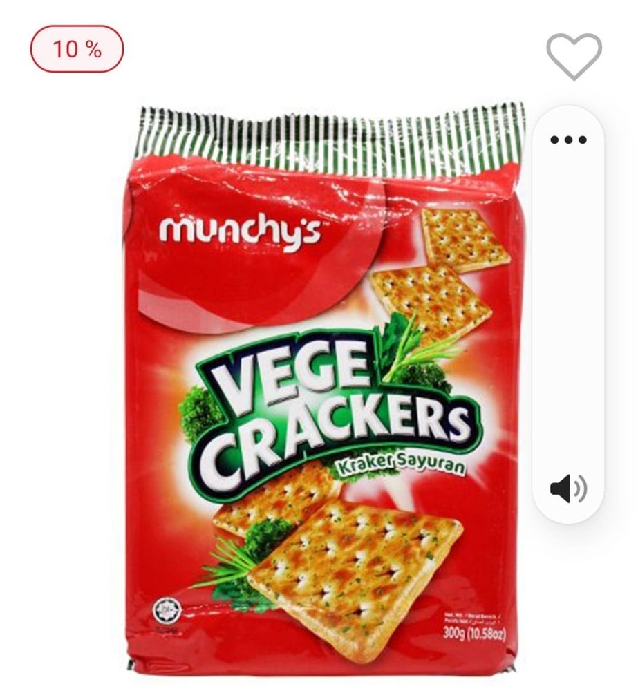 Veg Munch Biscuits, Packaging Type: Box