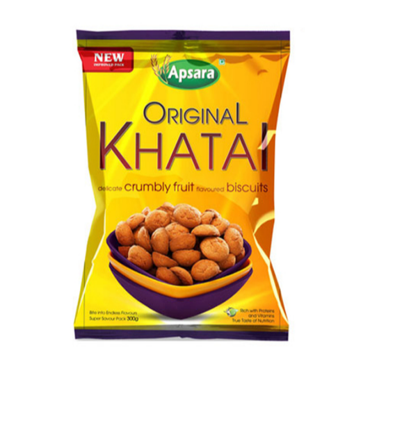 Apsara Original Khatai (Delicate Crumbly Fruit Flavoured Biscuits) img