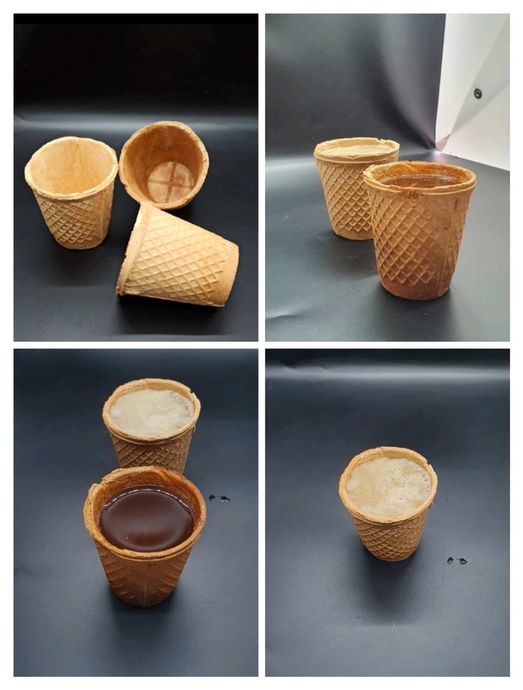 Edible Biscuit Cup- Cardamom/Elaichi Flavour