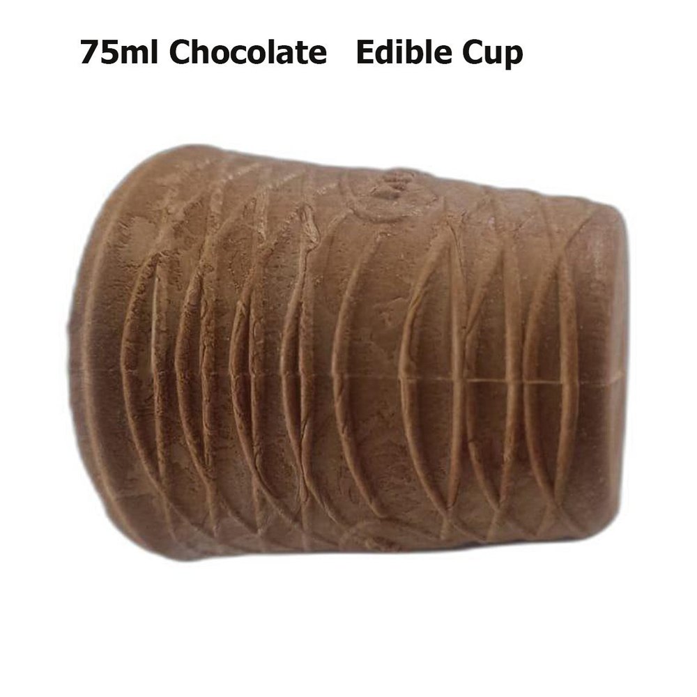 Eatcups 75ml Chocolate Edible Cup