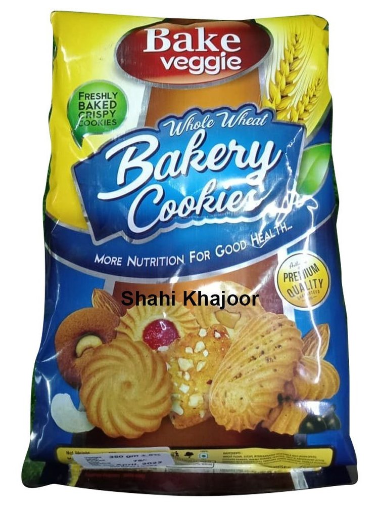 Eggless Vegetarian Shahi Khajoor Cookies, Packaging Size: 350gm