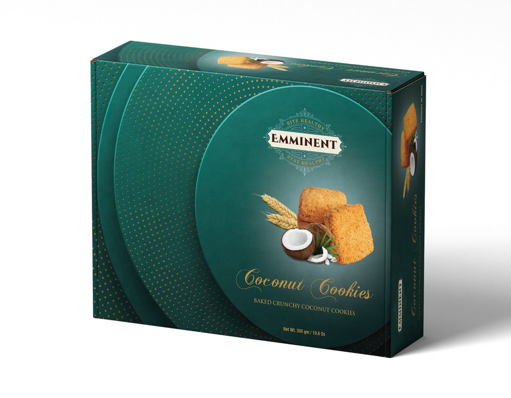 Emminent 300 Gms Coconut Cookies Pack