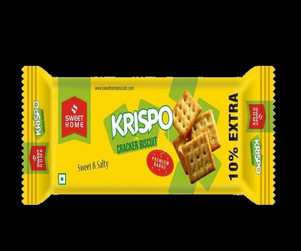 Sweet Home Krispo Cracker Biscuit, Packaging Type: Packet img