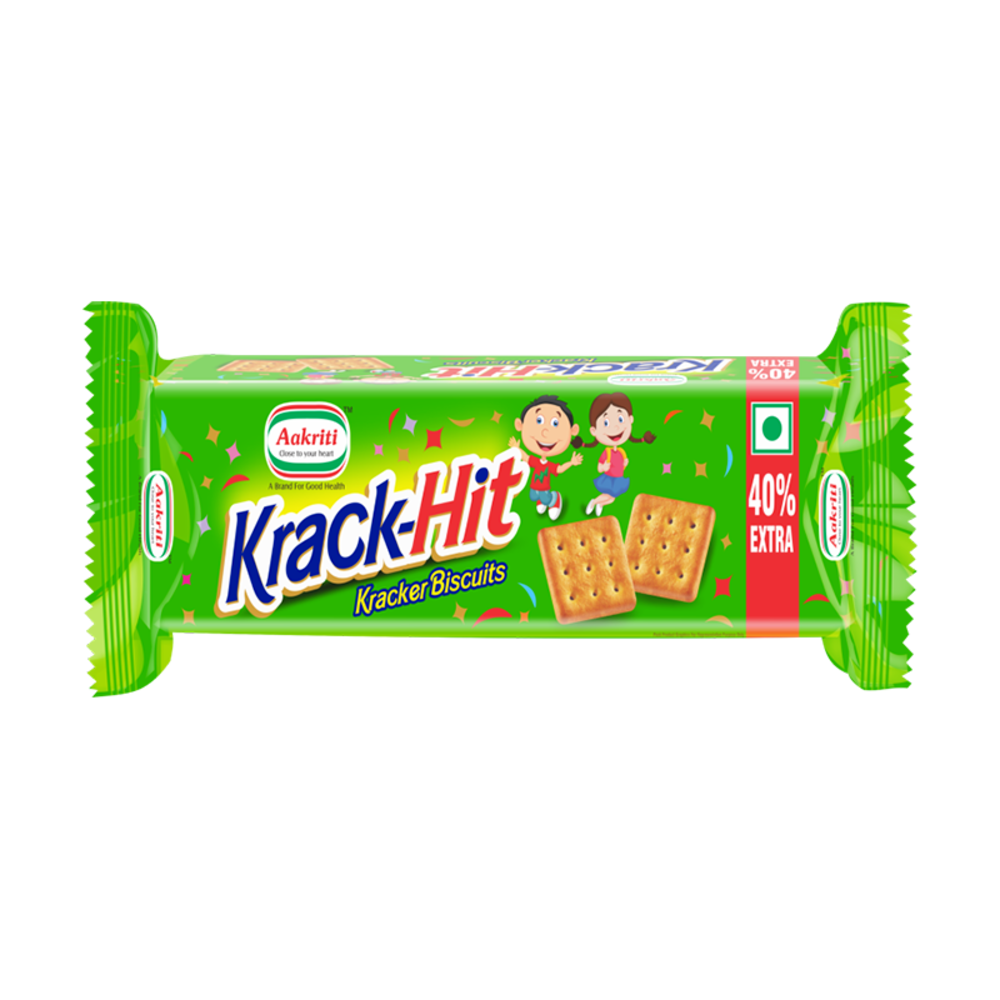 Krack Hit Kracker Biscuit, Packaging Type: Packet img