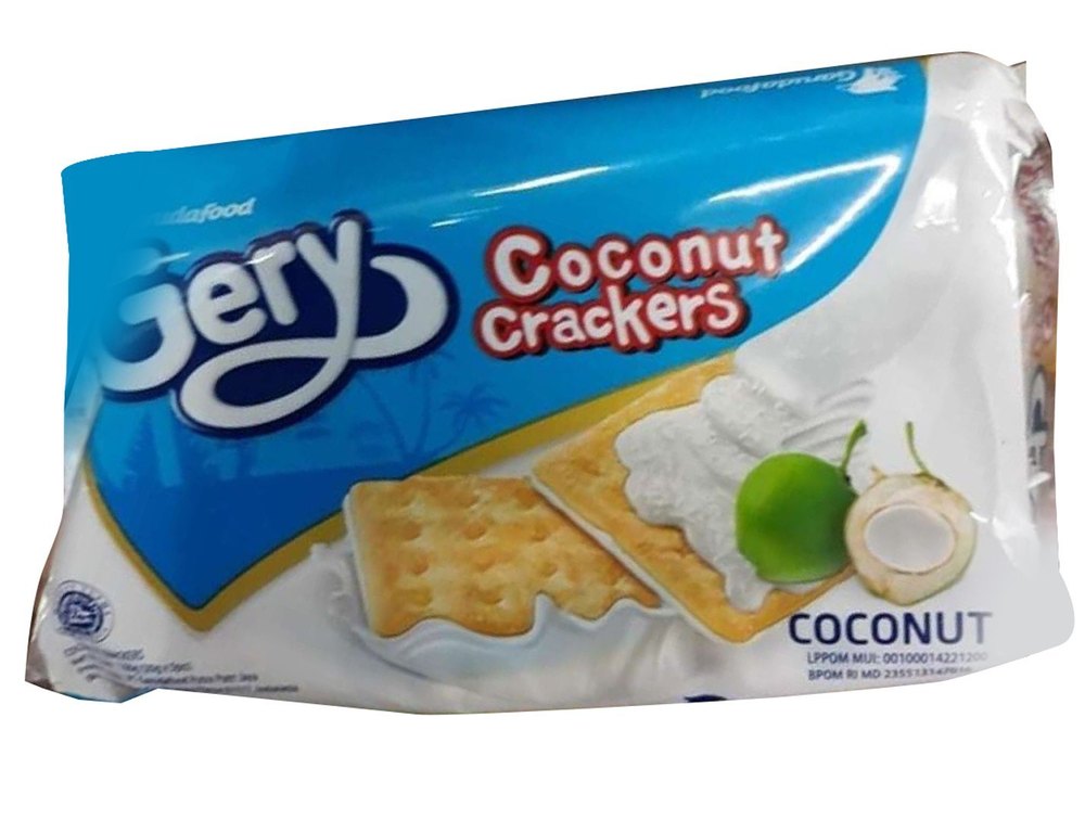 Gone Mad Gery Coconut Cracker, Packaging Type: Packet img