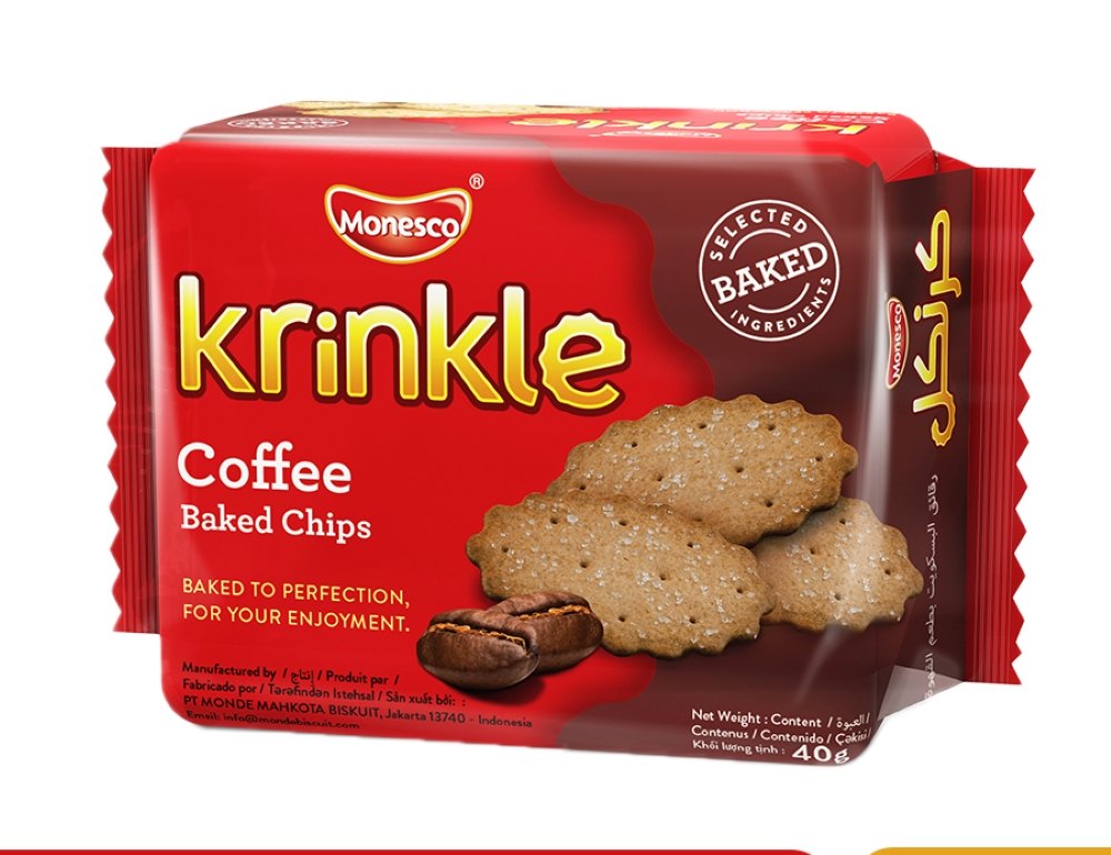 Krinkle Coffee Biscuits Pack of 12, Packaging Type: Box