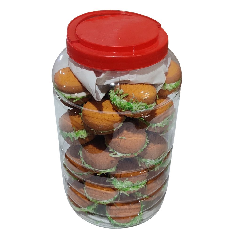 Dalda Sugar Orange Cream Biscuit, Packaging Type: Plastic Jar, Packaging Size: 60 Pcs img