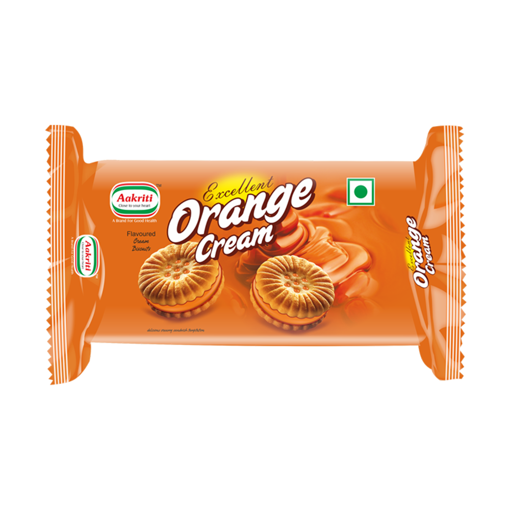 Orange Cream Biscuit