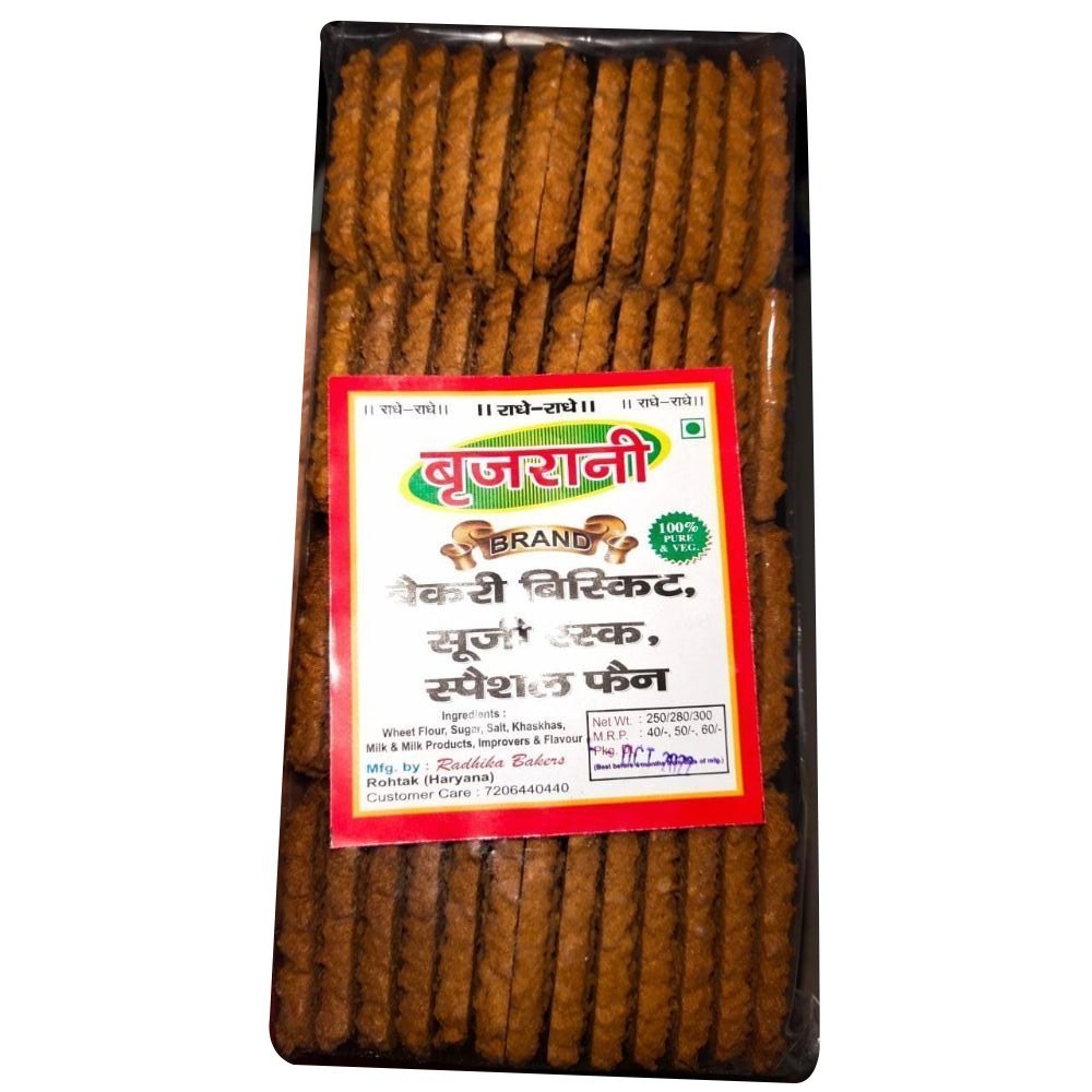 Baked Biscuits Wheat Brijrani Atta Bakery Biscuit, Packaging Type: Packet, Packaging Size: 350gm