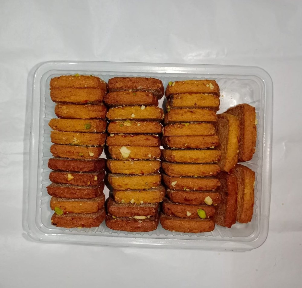 Eggless Kaju Pista Biscuit