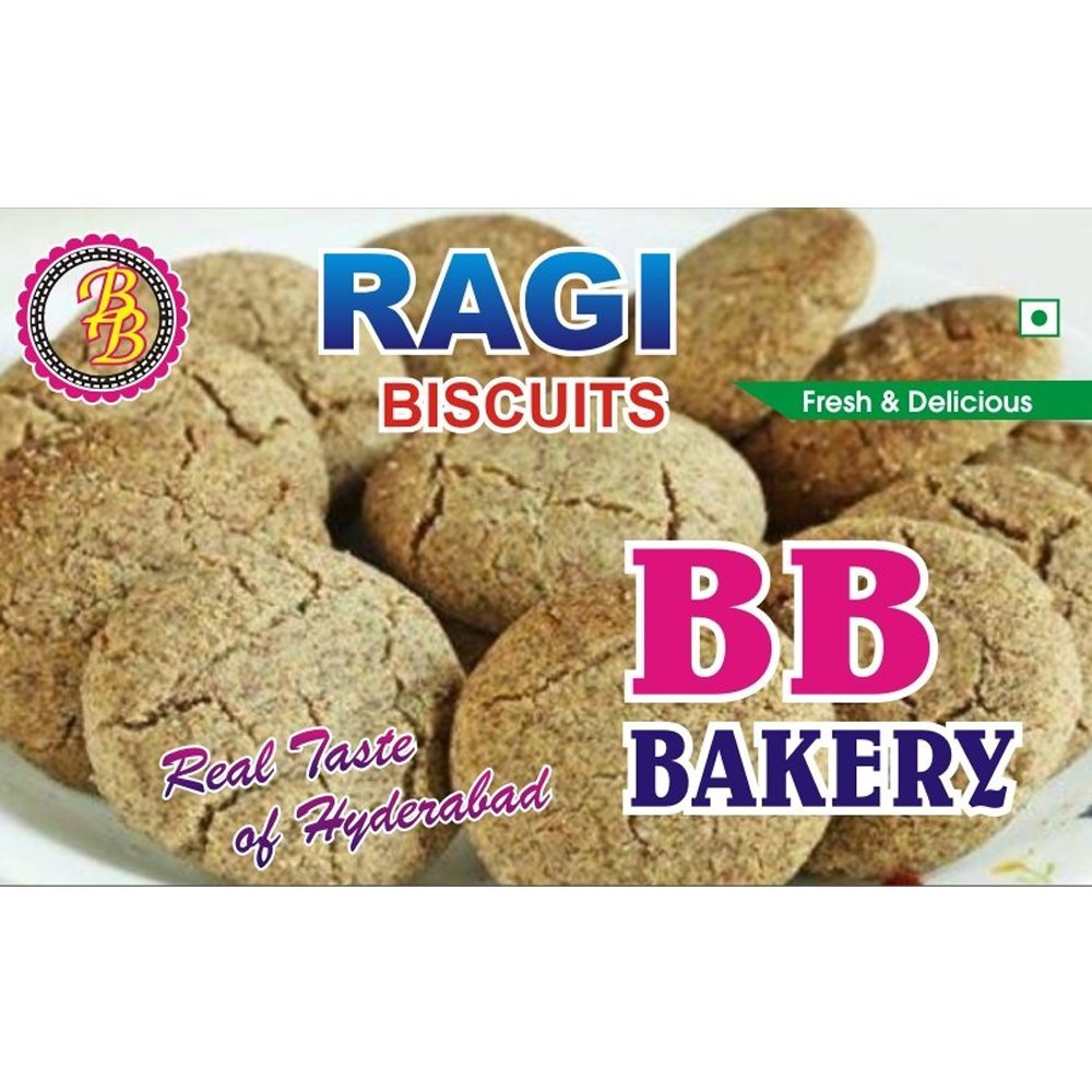 Sugar Eggless Ragi Biscuit