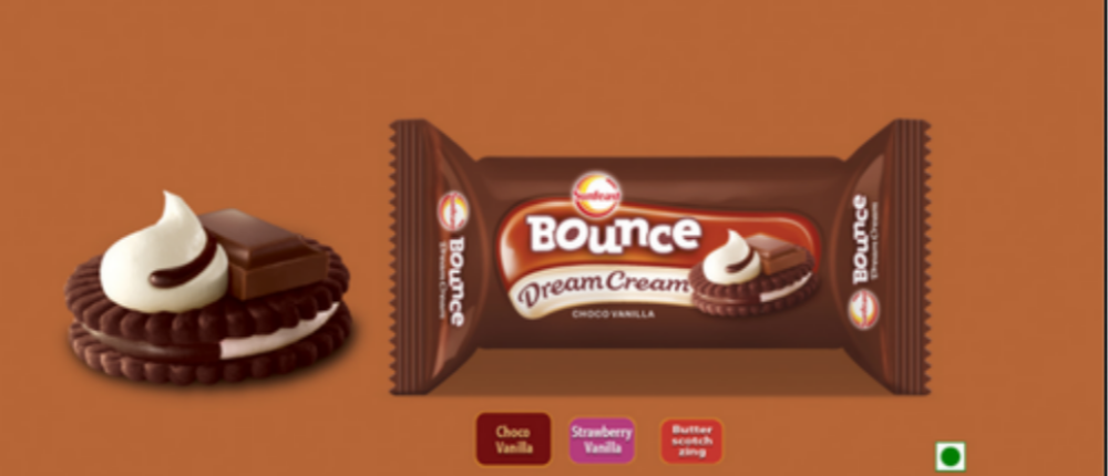 Sunfeast Bounce Dream Cream Choco Vanilla Biscuits