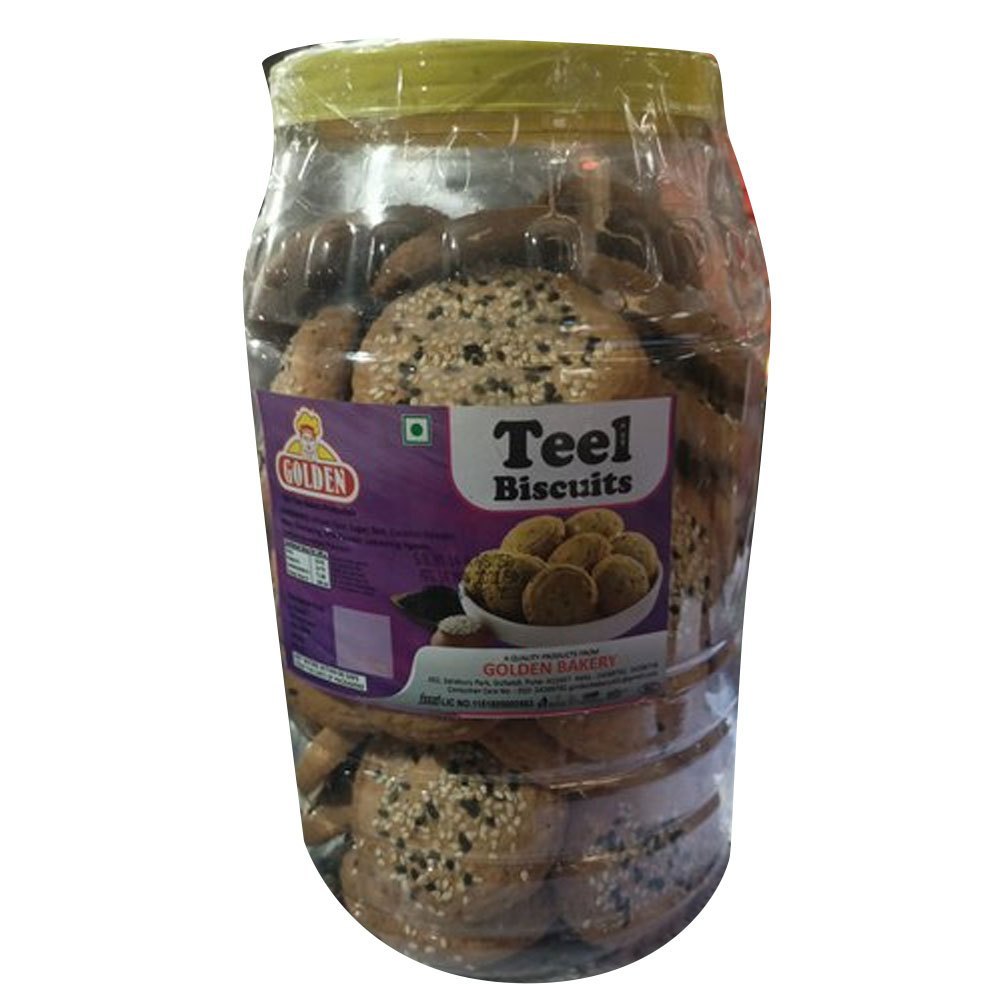 Teel Biscuits Sweet Golden Bakery Baked Biscuit, Packaging Type: Jar