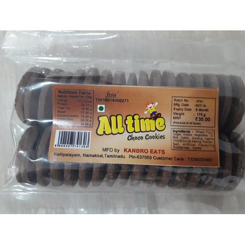 Chocolate Kanbro Choco Cookies, Packaging Size: 165g, Box Contain: 96 img