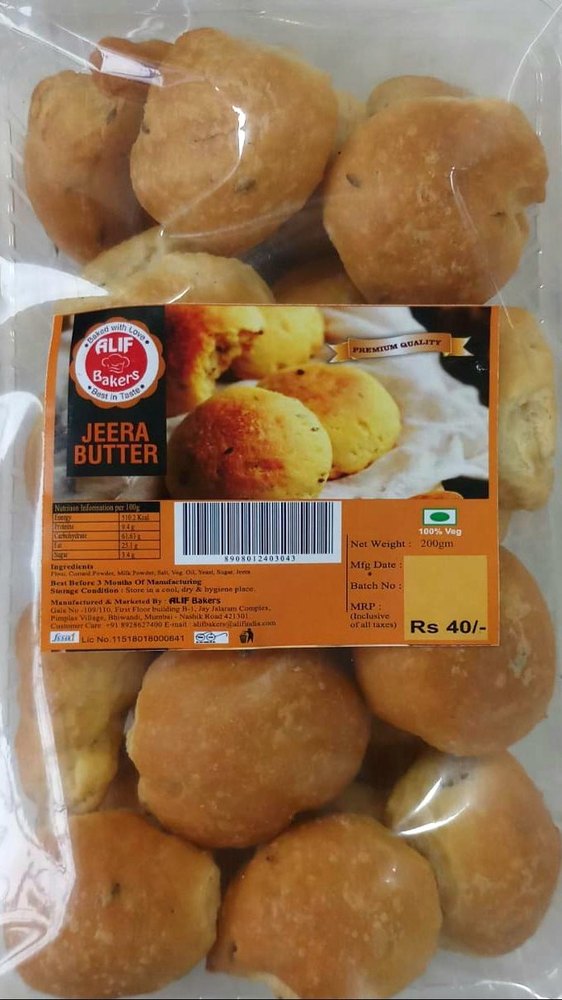 Alif Bakers Jeera Butter