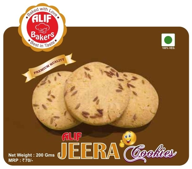 Eggless Cool N Dry Place Alif Bakers Jeera Cookies