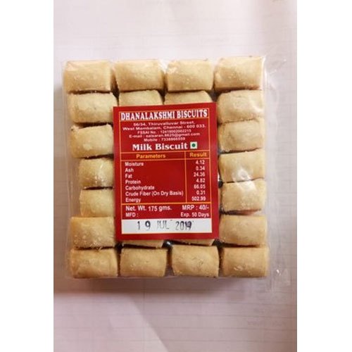 Sri Dhanalakshmi Milk Biscuit, Packaging Type: Packet