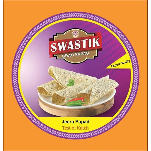 Yellow Swastik Jeera Udad Papad, Asafoetida img