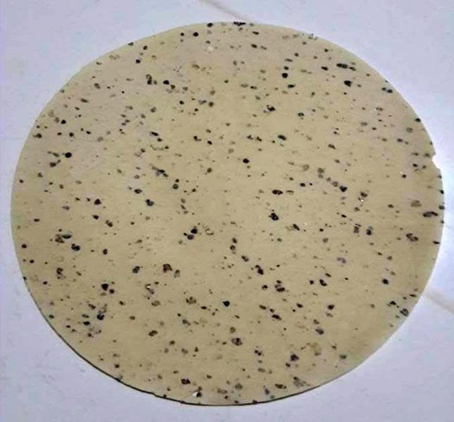 Spicy Paper Black pepper Appalam Papad, Packaging Type: Packet img