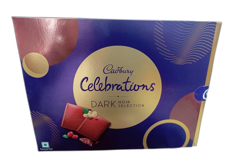 Chocolate Brown Rectangular Cadbury Celebrations Dark Noir Selection, Packaging Type: Box, 240 Gram