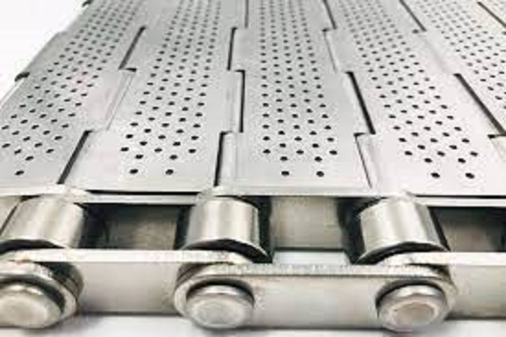 PVC Radheiot Stainless Steel Conveyor Belt img