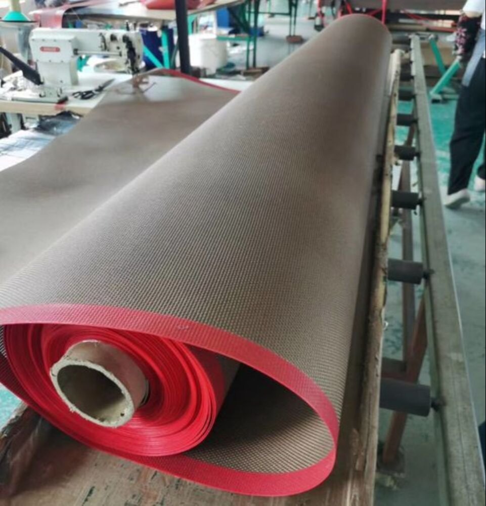 Teflon Coated Conveyor Belt, Belt Thickness: 5 mm img