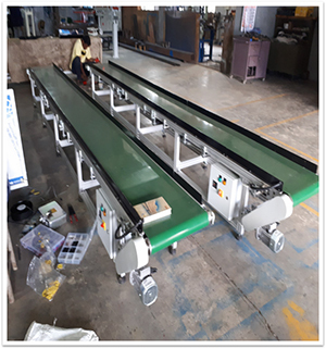 Belt Conveyors, Capacity: 50-100 kg per feet img