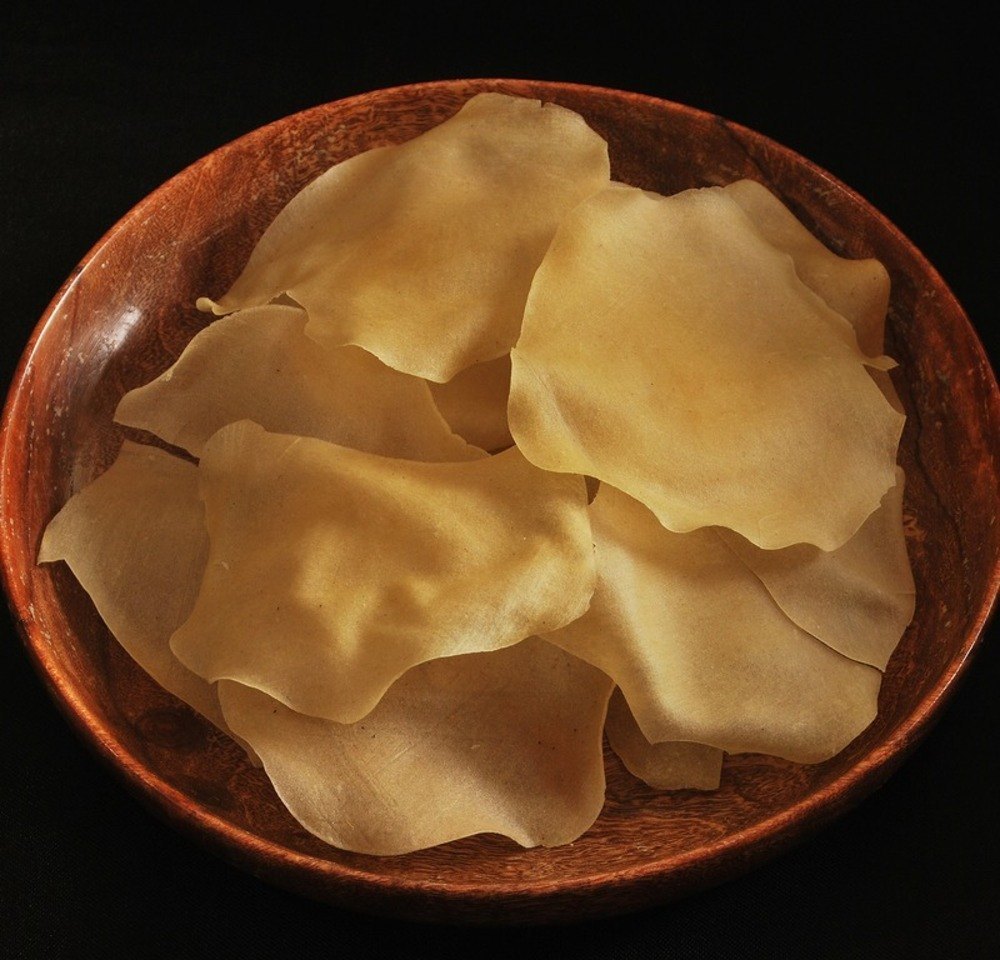 Indian Yellow Plain Rice Papad img