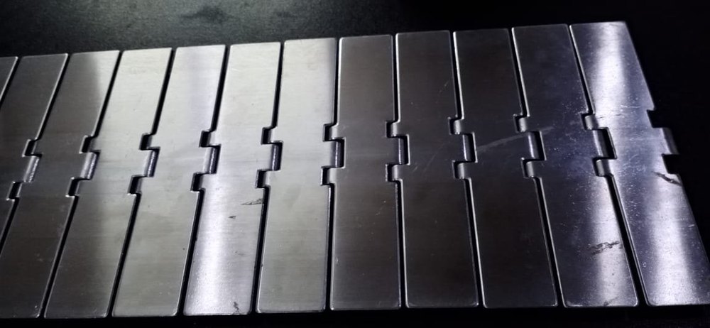 StainleSs Steel Ss Slat Conveyor Belt, Belt Thickness: 2 - 5 mm