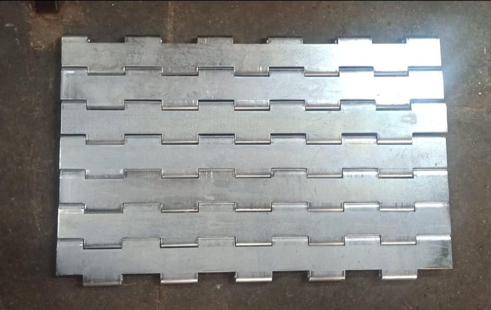 Metal Slat Belts, Belt Thickness: 2 - 5 mm