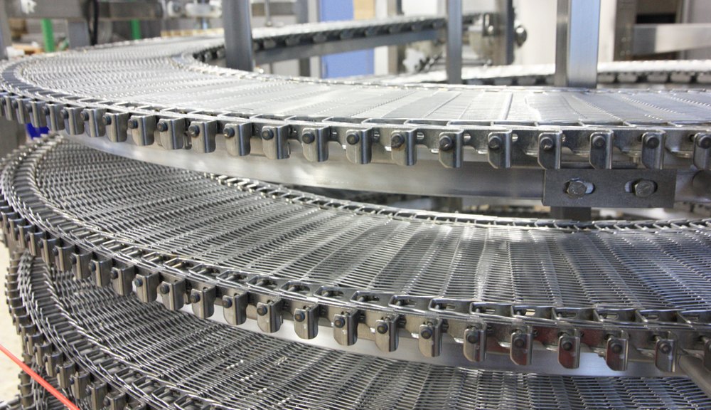 Steel Conveyor Spiral Wire Belt, Belt Thickness: 15 mm img