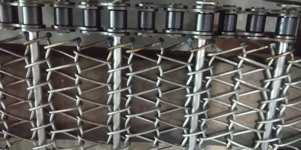SS Wire Mesh Conveyor Belt, Thickness: 2 mm img