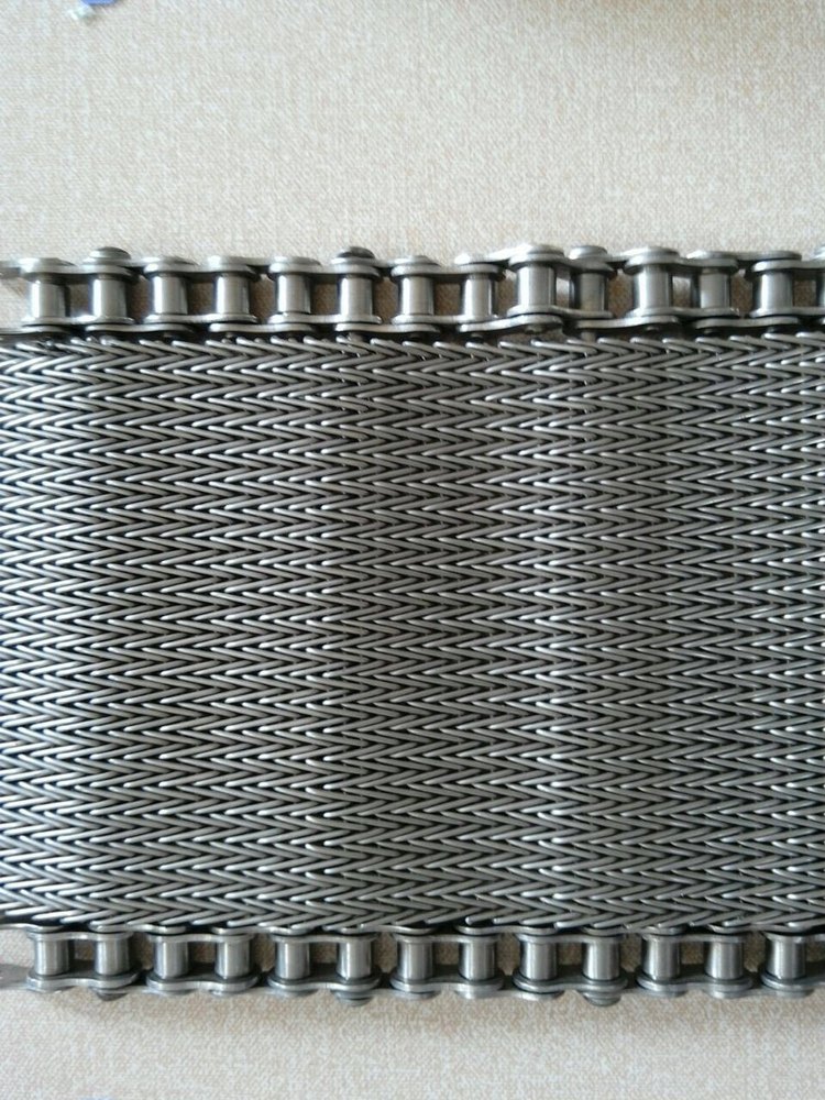 Chain Wire Mesh Conveyor Belt, 1.50 Mm To 5 Mm img