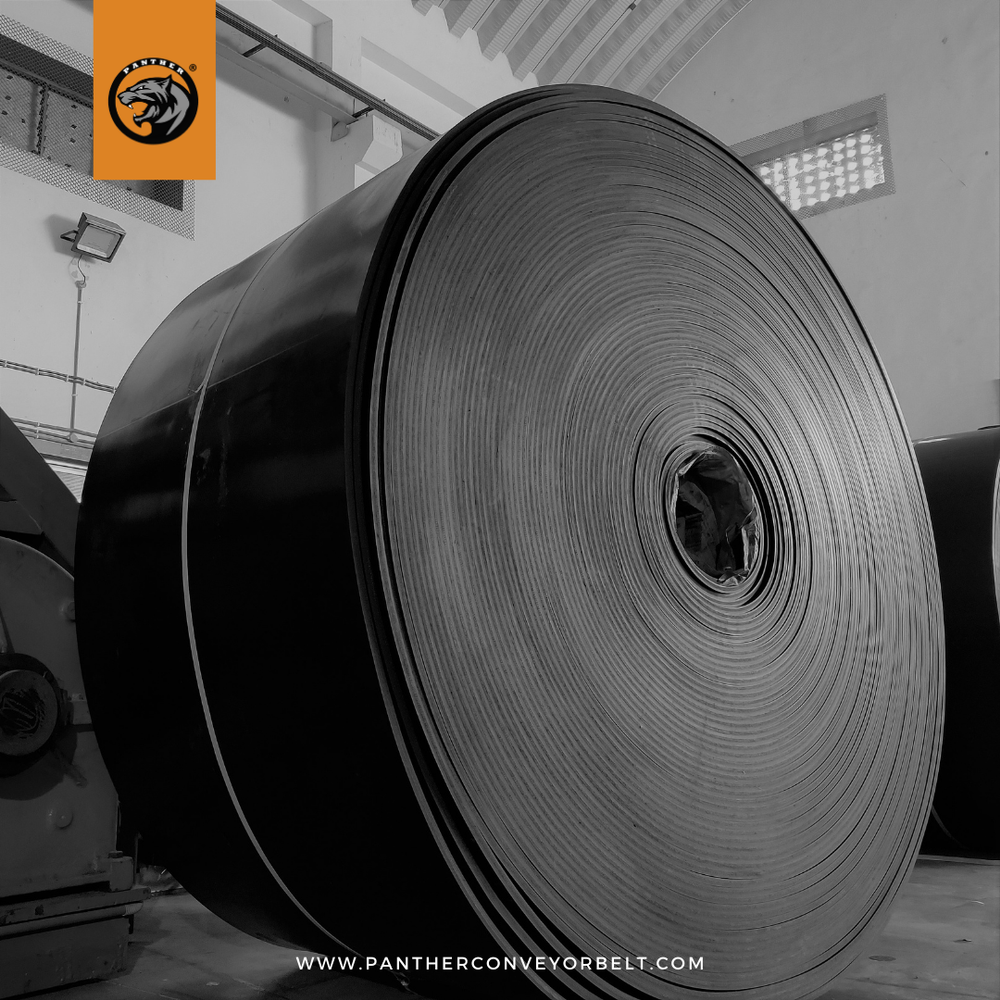 Rubber Abrasion Resistant Conveyor Belt, Belt Thickness: 10 mm img