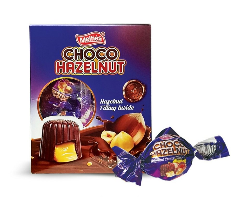 Round Hazelnut Chocolate, Quantity Per Pack: 12 Packs In 1 Box
