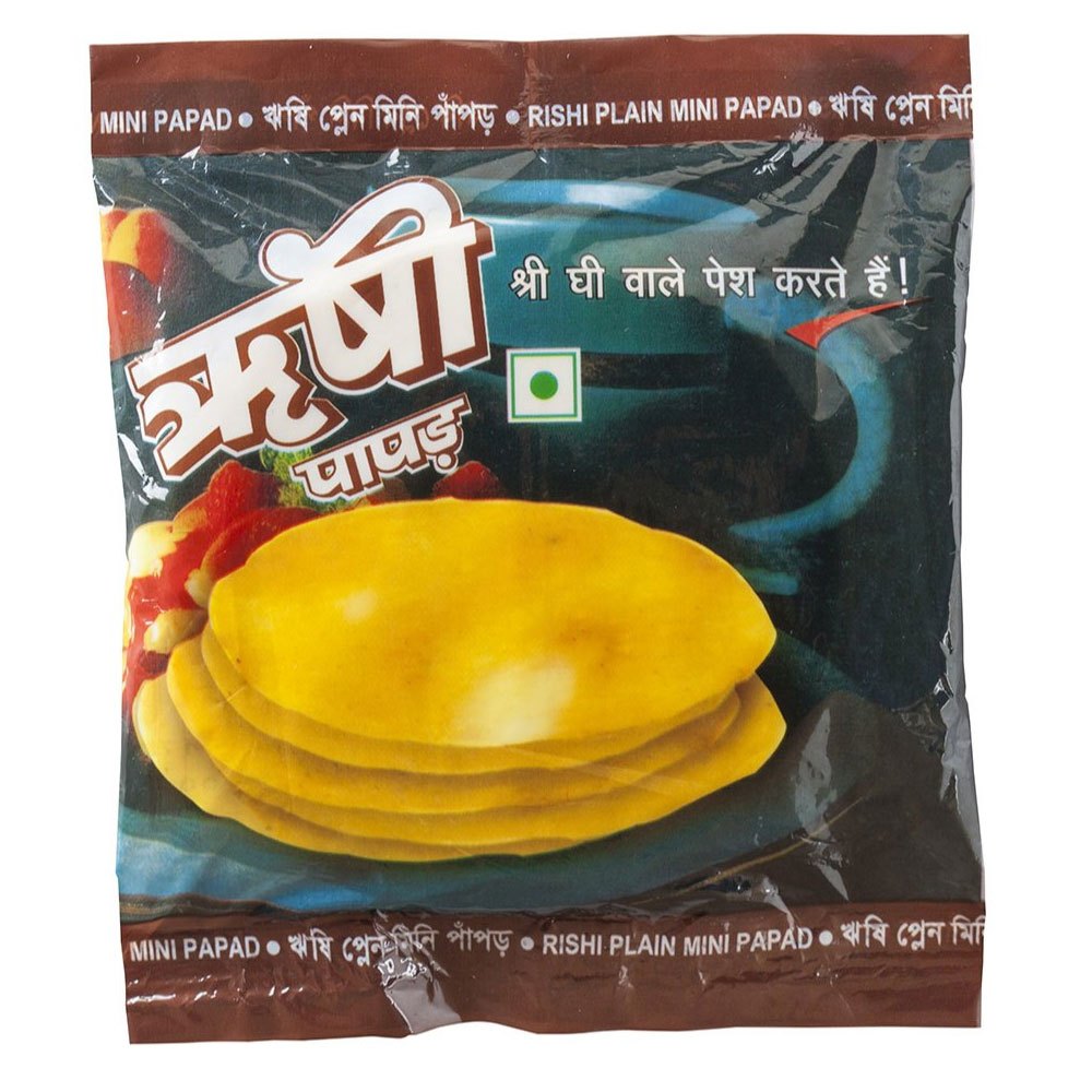 Rishi Round 200gm Plain Papad img