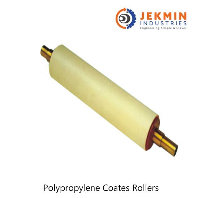 Jekmin Industries Mild Steel Polypropylene Roller, For Machinery