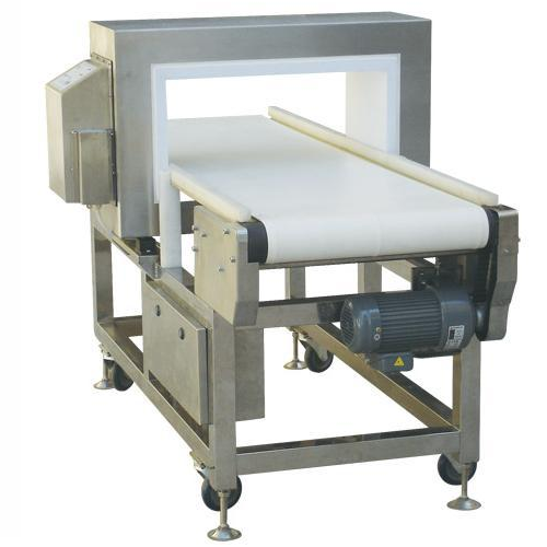 Nikola Automation Mild Steel Metal Detector Conveyor, Capacity: 50-100 kg per feet