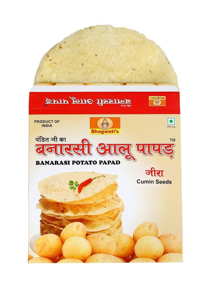 250g Banarasi Aalu Jeera Papad