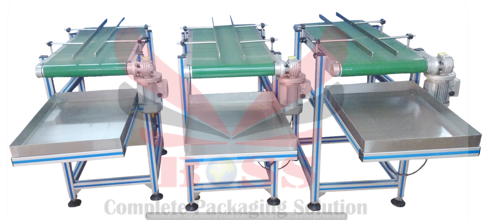 Aluminium Electric Belt Conveyor In Profile, Capacity: 1-50 kg per feet img