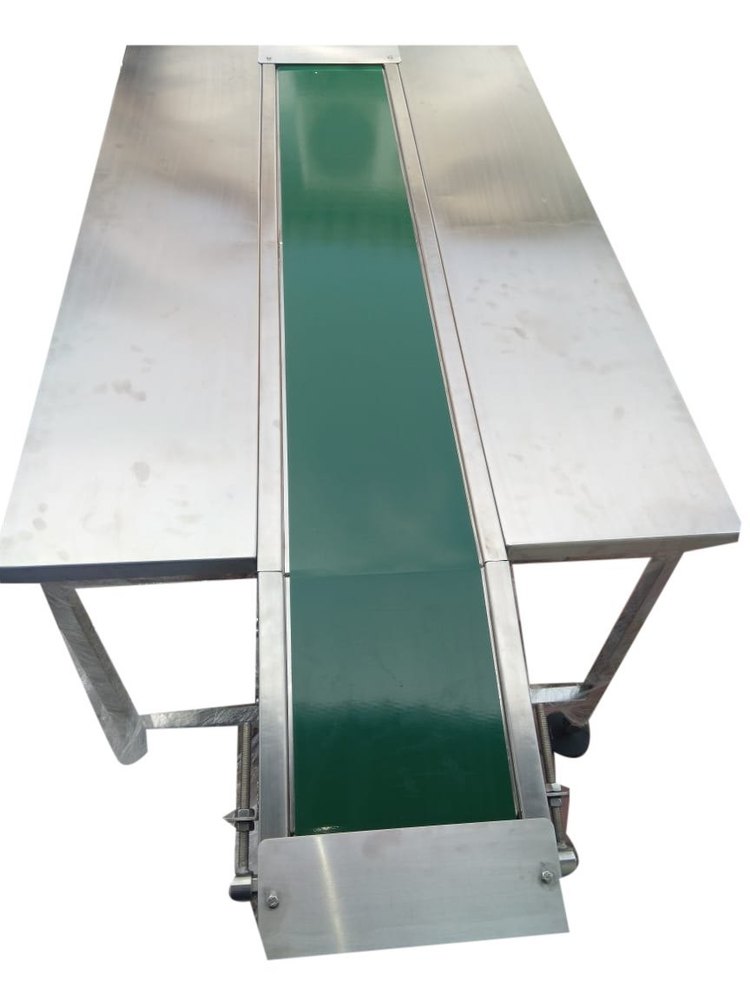 Stainless Steel Medrix Inclined Belt Conveyor, For Packaging, Material Handling Capacity: 50-200 Kg Per Feet