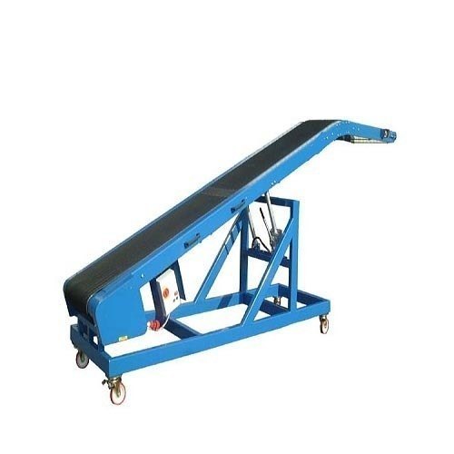 MS powder Coated Bag Shifting Conveyor System, Capacity: 50 to 100 kg per feet