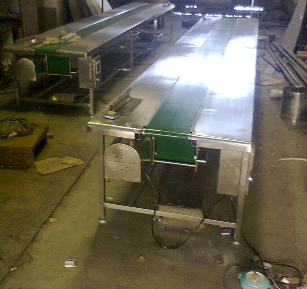 1 To 20 Feet Steel Industrial Packaging Conveyor