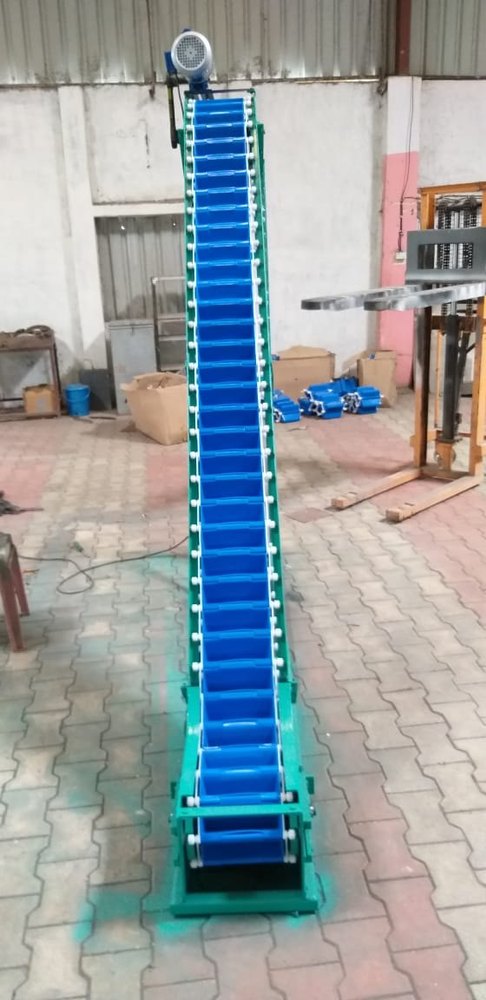 Mild Steel Z Type Conveyor, Capacity: 100 kg/Feet img