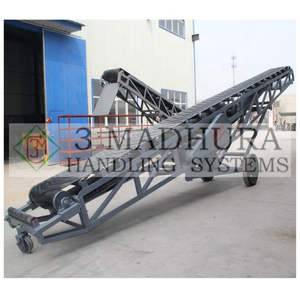 Mild Steel Material Handling Conveyor, For Industrial img