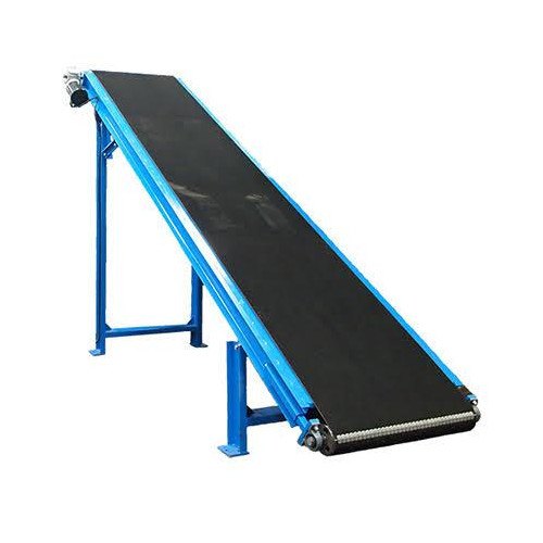 Mild Steel Inclined Conveyors System, Capacity: 50 To 150 Kg Per Feet img